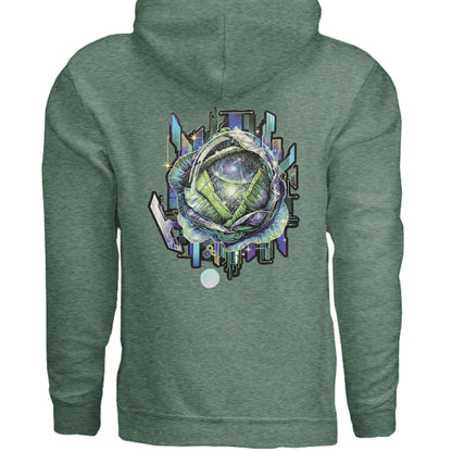 Heather Sport Dark Green - BACK